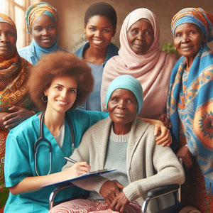 Registration outreach for women with disabilities.